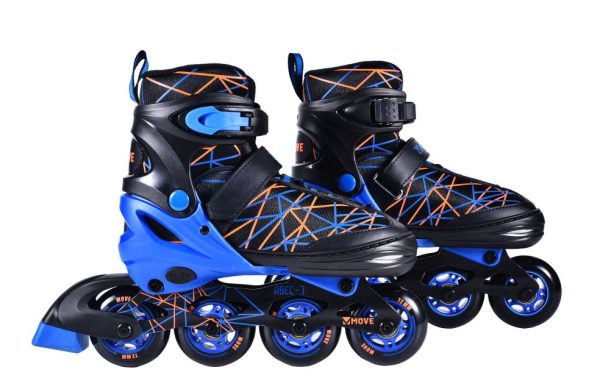 Inline Skate Stripes - Medium 34-37. 6+ - Afbeelding 2