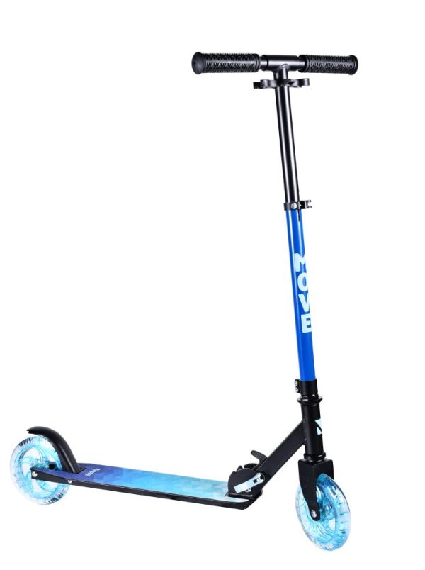 Scooter 145 mm LED - Sky blauw pastel. 6+