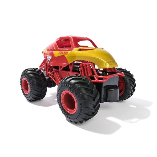 R/C Monster Jam 2-pack - 1:24 (Spider Man & Iron Man). 4+. 10xLR03 Incl. 33 - Afbeelding 4