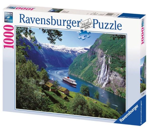 Puzzel (1000stuks) - Noorse fjord