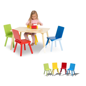 Zetels, tafels en stoelen