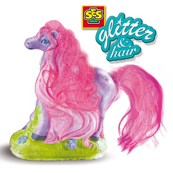 SES Creative Gieten en schilderen - Paard met manen - Afbeelding 4