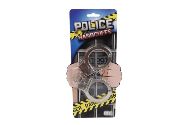 Handboeien metaal 'Police'