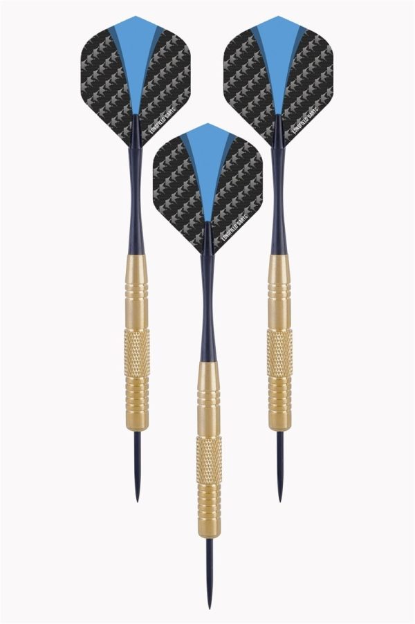 Dartsset in etui - Brass Steeltip 3stuks van 22gram - Afbeelding 2