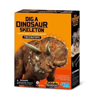 4M KidzLabs – Graaf je dinosaurus op (Triceratops)