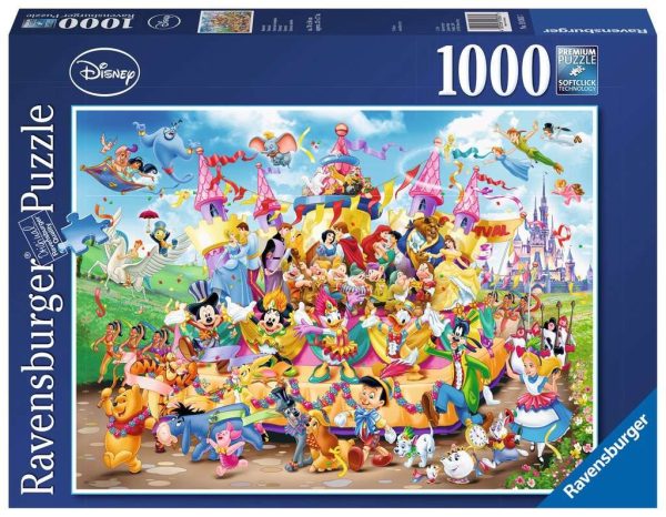 Puzzel (1000stuks) - Disney - Disney optocht