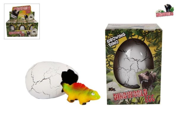 DinoWorld - Jumbo ei met groeiende dinosaurus (11cm)