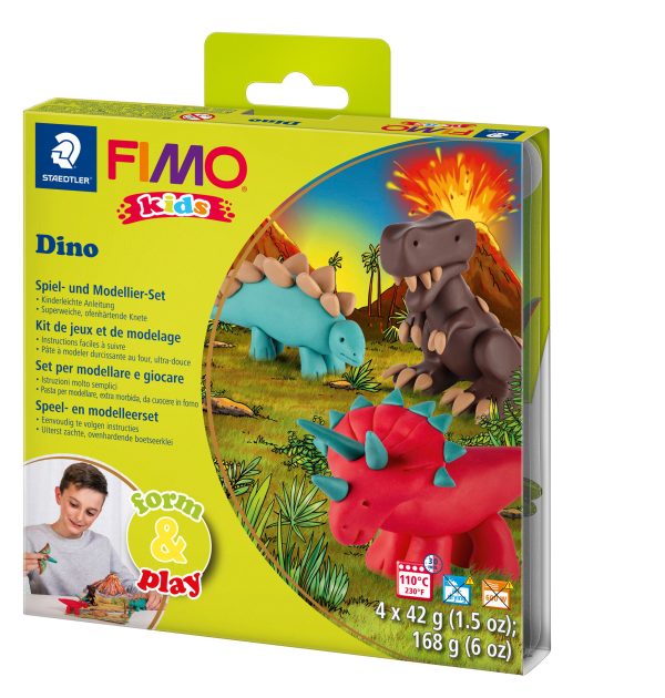 Set Modelleerklei Fimo Kids Form&Play - Dino