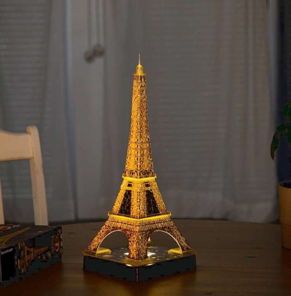 Ravensburger 3D Puzzel Eiffeltoren Night Edition 216 stukjes - Afbeelding 8
