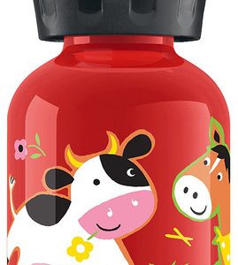 Sigg o,3l kids: boerderijdieren rood