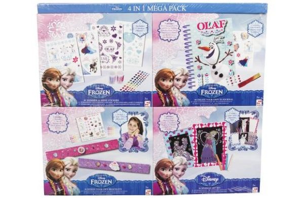 Frozen 4 in 1 Mega Pack