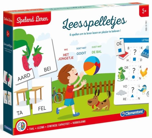 Spelend Leren - Leesspelletjes (4-6jaar)