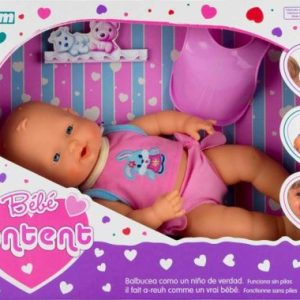Babypop brabbel functie 35cm
