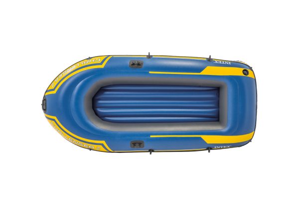 Roeiboot set  CHALLENGER 2 (236x114x41cm)  - blauw - Afbeelding 4
