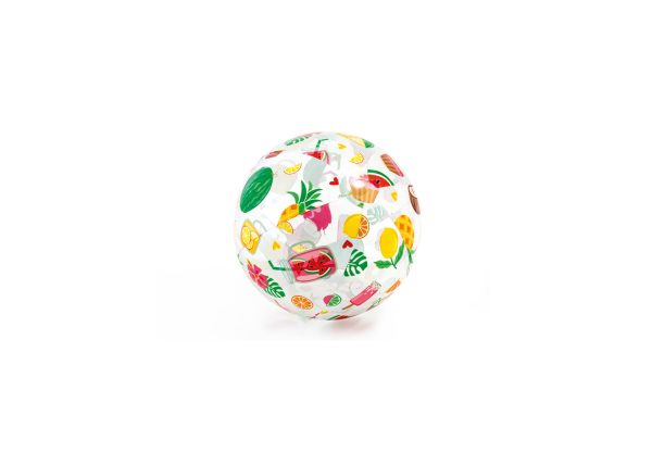 Strandbal (Ø51cm) - LIVELY PRINT - 1 exemplaar - Afbeelding 2