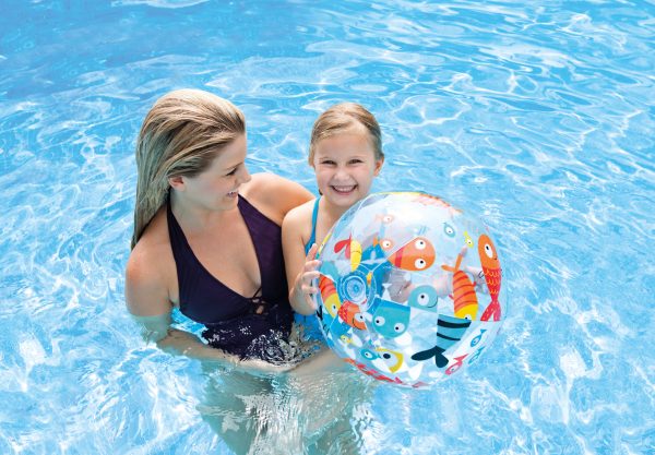 Strandbal (Ø51cm) - LIVELY PRINT - 1 exemplaar - Afbeelding 6