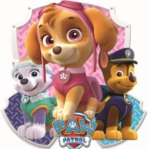 Paw Patrol – Muursticker “Shield Skye” 1 sheet (50x70cm)