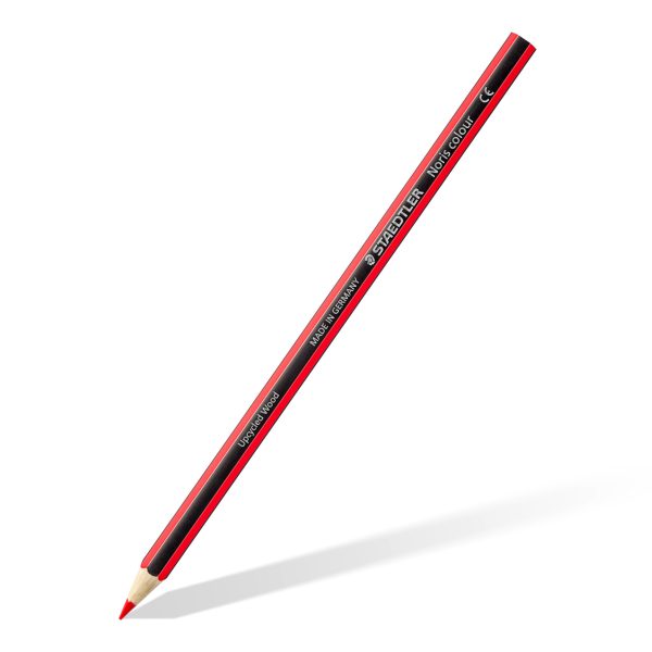 Kleurpotloden Noris WOPEX zeskantig - 12stuks (10+2 gratis) in karton etui - Afbeelding 3