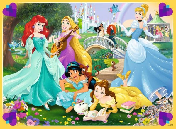 Puzzel (XXL) 100stuks - Disney Princess - Durf te dromen - Afbeelding 2