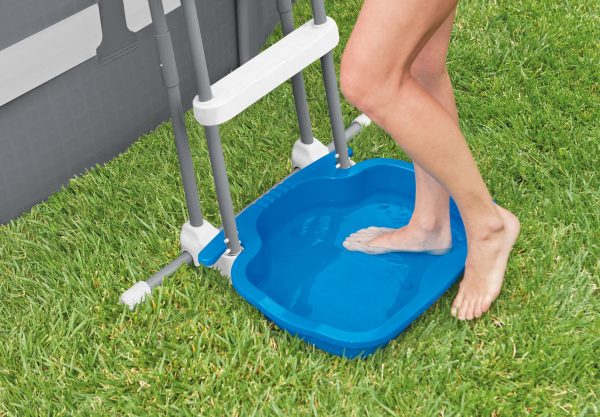 Voetbad (56x46x9cm) - blauw