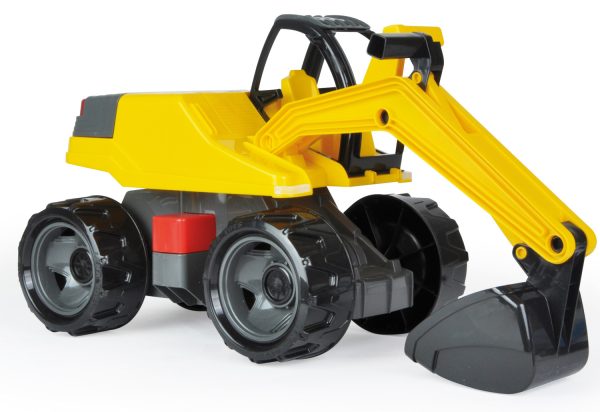 Giga Trucks Graafmachine PRO (zwart/geel) - 63cm - Afbeelding 3