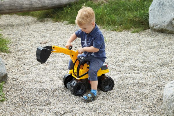 Giga Trucks Graafmachine PRO (zwart/geel) - 63cm - Afbeelding 5