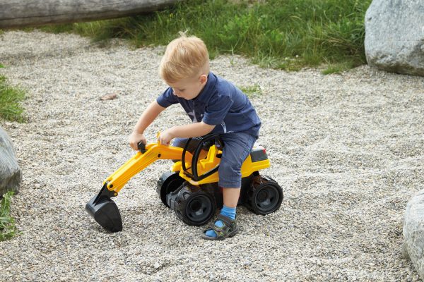 Giga Trucks Graafmachine PRO (zwart/geel) - 63cm - Afbeelding 6