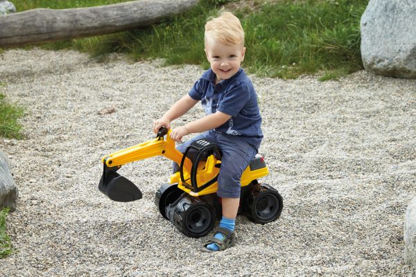 Giga Trucks Graafmachine PRO (zwart/geel) - 63cm - Afbeelding 7