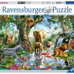 Puzzel (1000stuks) – Avonturen in de jungle
