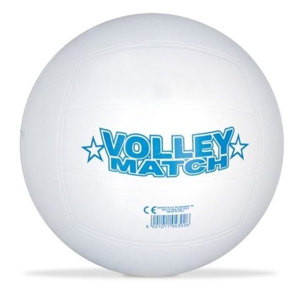 Volleybal Match (vinyl) Ø 216mm - wit