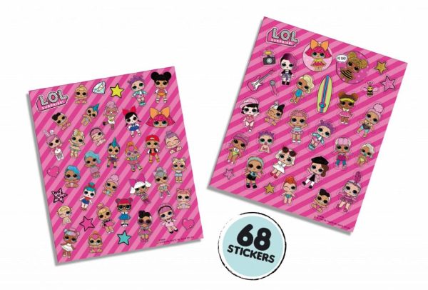 L.O.L. Glitter stickers - Afbeelding 2