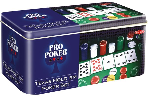 Pro Poker Texas Hold'em Set (tin box) - Afbeelding 2