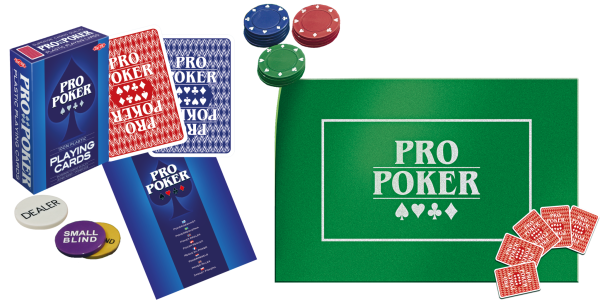 Pro Poker Texas Hold'em Set (tin box) - Afbeelding 3