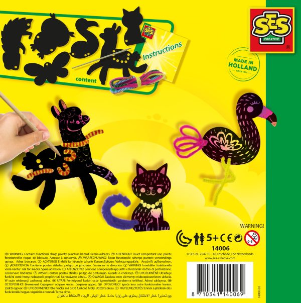 SES Creative Scratch - Dieren - Afbeelding 4
