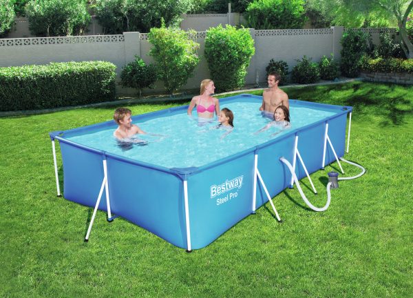 Bestway Steel Pro Rectangular Splash Frame Pool (400x211x81cm) - Afbeelding 5
