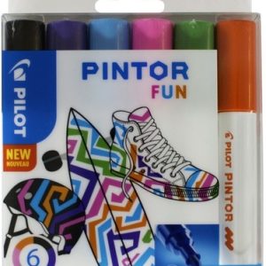 Pilot Pintor Fun Mix (Medium) – 6stuks