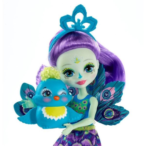 Enchantimals - Patter Pauw met haar dierenvriendje Flap - Afbeelding 3