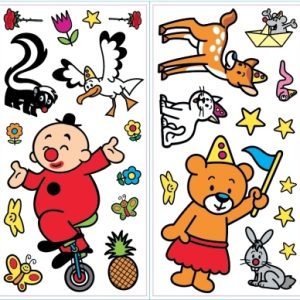 Bumba – Muurstickers (verwijderbaar) 52stuks