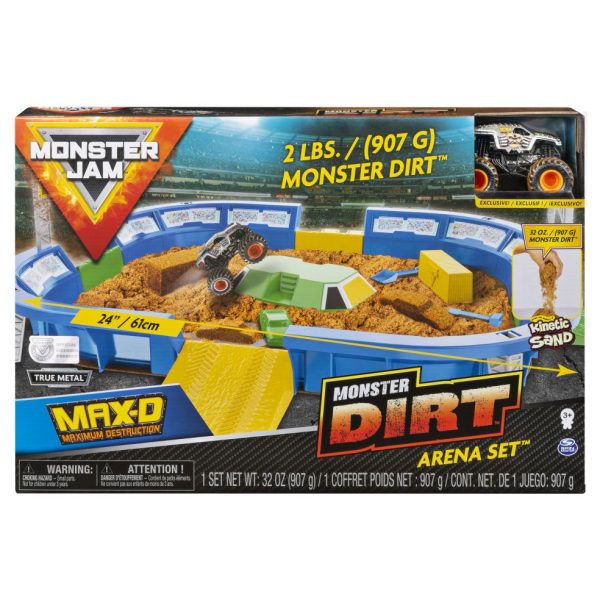Monster Jam - Monster Dirt Arena Set (1:64)
