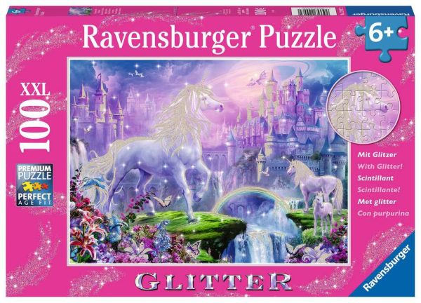 Puzzel (XXL) 100stuks - Koninkrijk van de eenhoorn