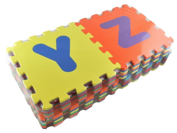 Mat EVA (foam) ALFABET - 26stuks - Afbeelding 2
