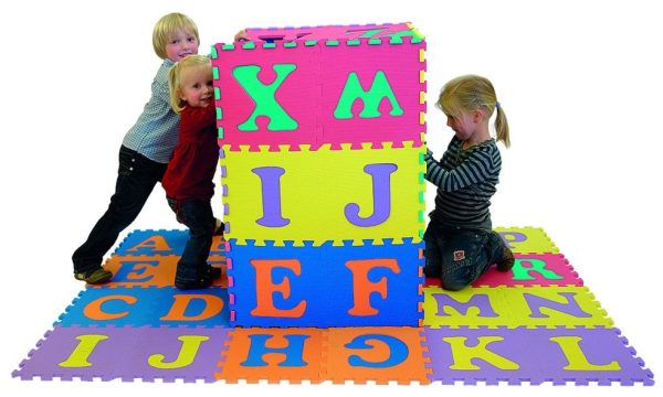 Mat EVA (foam) ALFABET - 26stuks - Afbeelding 3