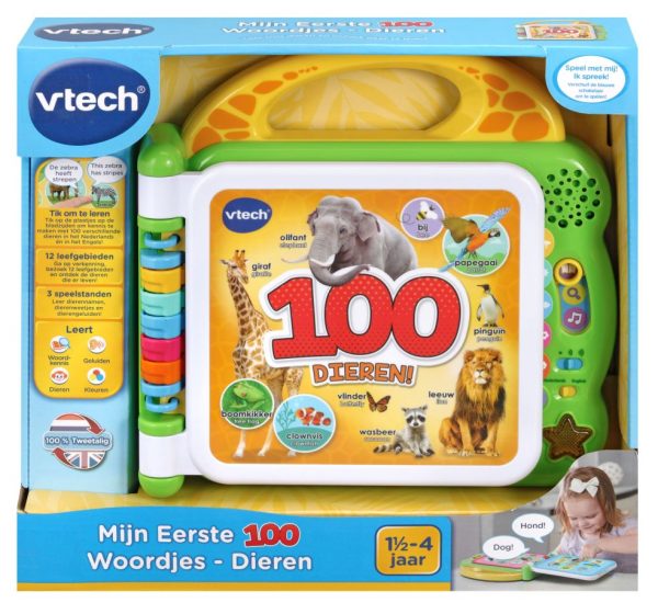 VTech Baby - Mijn eerste 100 woordjes - Dieren - Afbeelding 2