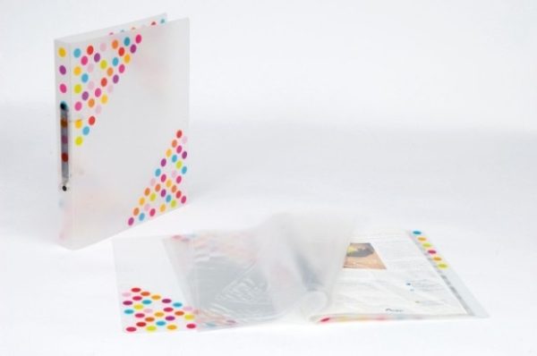 Presentatiemap PP/A4 met 30 tassen - Design