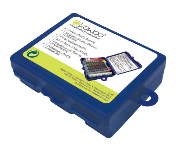 2-way (pH/Cl) Test Kit - 20cc Phenol + 20 tabletten DPD - Afbeelding 2