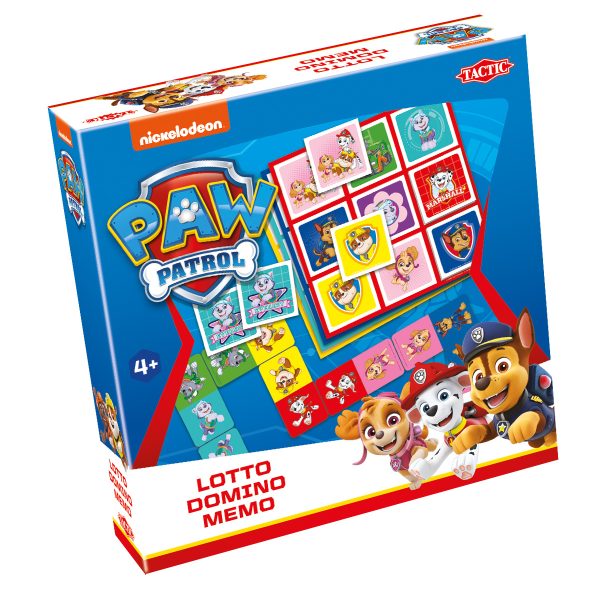 Paw Patrol - 3-in-1 (Memo/Lotto/Domino)