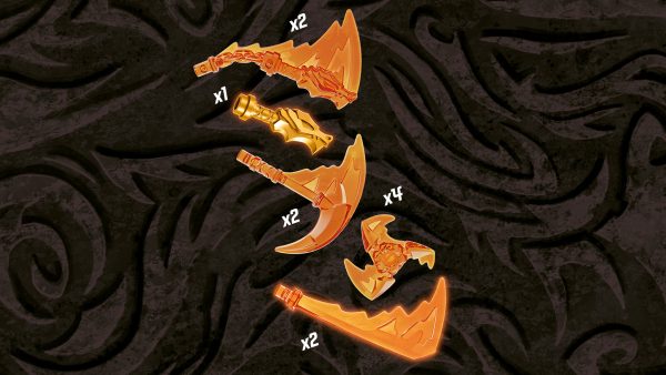 LEGO NINJAGO Epische Strijd set - Kai tegen Skulkin - 71730 - Afbeelding 6