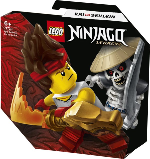 LEGO NINJAGO Epische Strijd set - Kai tegen Skulkin - 71730 - Afbeelding 9