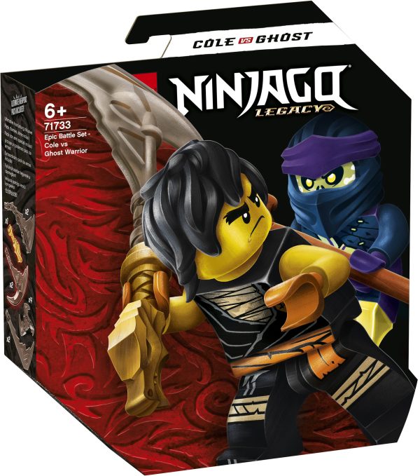 LEGO NINJAGO Epische Strijd set - Cole tegen Spookstrijder - 71733