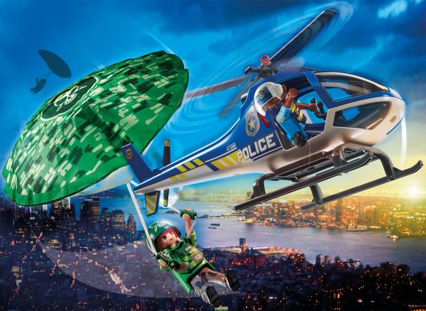 PM City Action - Politiehelikopter parachute-achtervolging 70569 - Afbeelding 2